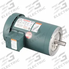 LEESON Three Phase TEFC Motors: C-Face Mount, Totally Enclosed Fan Cooled, 1 1/2 hp, 208-230/460V AC (MPN 121066.00). Key specifications — Brand: LEESON; Nameplate Voltage @ 60 Hz: 208-230/460V AC; Full Load Current @ 60 Hz: 4.6-4.8/2.4 A; Nameplate RPM @ 60 Hz: 1,750 RPM; Motor Enclosure: TEFC.