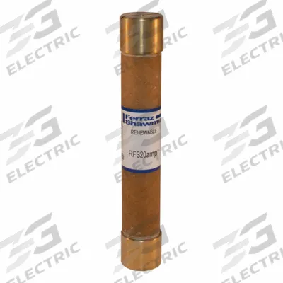 MERSEN Fuse: Class H, RFS Series, Fast-Acting, 20 A, 600 V AC - Fast-Acting Cylindrical Fuses