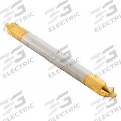KEO Center Drill: Plain Type, #7, 60°, 6 in Overall Lg, TiN Coated High Speed Steel (MPN 907-000-174). Key specifications — Brand: KEO; End Type: Double End.