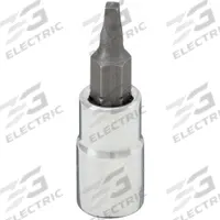 WESTWARD Socket Bit: 1/4 in Drive Size, Square Tip, R1 Tip Size, 1 13/16 in Overall Lg, Fixed Insert (MPN 54TP03). Key specifications — attr1213383: R1; attr1213390: Fixed Insert; attr1213392: WESTWARD.