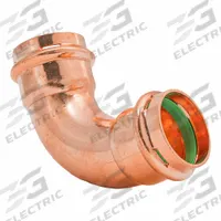 QUICKFITTING SUREPRESS Press Copper 90-Degree Elbow: 1 1/2 in CTS x 1 1/2 in CTS size, Copper (MPN SPWE55R). Key specifications — Brand: QUICKFITTING SUREPRESS; Broad - Material for Bullet: Copper Or Bronze; Brand - Broad: QUICKFITTING SUREPRESS.