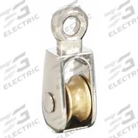APPROVED VENDOR Pulley: Fixed, 1 Sheaves, For 1/4 in Rope Dia - Max, 1/2 in Sheave Outside Dia (MPN 1RCG6). Key specifications — Brand: APPROVED VENDOR.