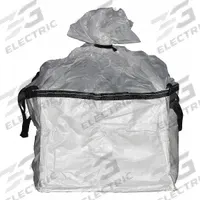 SHOPTOUGH Bulk Bags: 36 in Outside Lg, 36 in Outside Wd, 40 in Outside Ht, Smooth Woven, White, 5 PK (MPN 228277). Key specifications — Finish: Smooth Woven; Brand: SHOPTOUGH.