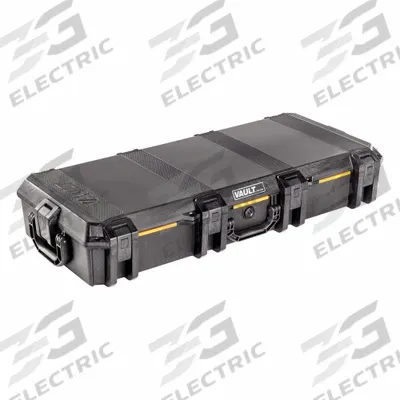 PELICAN Protective Case: 14 1/2 in x 36 1/2 in x 6 in, Solid, Black - Lightweight Long Cases
