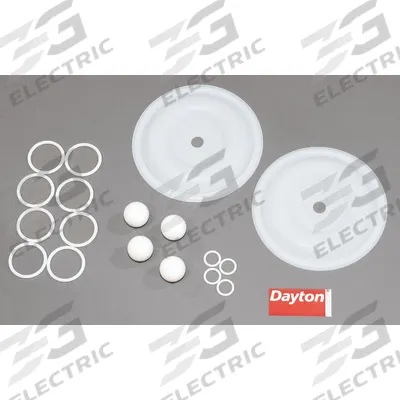 Dayton Fluid End Repair Kit: Fluid End Repair Kit, 6PY63, PTFE - Dayton Fluid-End Repair Kits