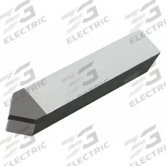 MICRO 100 Single-Point Tool Bit: D Tool Bit Style, 1/4 in Shank Wd, 1/4 in Shank Ht, Carbide, Zinc (MPN D-4)