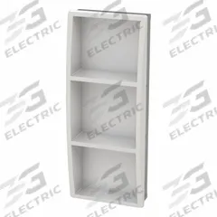 BESTCARE Recessed Shelf: Stainless Steel, Powder-Coated, Recessed Mounting, 1 (MPN WHD-SHV15-EG10). Key specifications — Material: Stainless Steel; Mounting Style: Recessed; Finish: Powder-Coated.