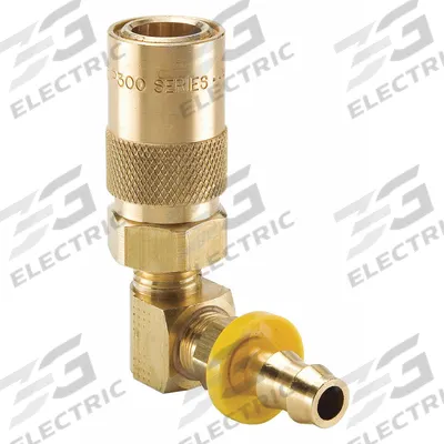 PARKER Hydraulic Quick Connect Hose Coupling: 1/2 in Coupling Size, Brass - Moldmate Series Hydraulic Quick-Connect Coupling Bodies
