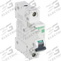 SCHNEIDER IEC Supplementary Protector: 8 A Amps, 60V DC, 14kA at 120/240V AC, Screw Clamp, C60SP, B (MPN M9F21108). Key specifications — Brand: SCHNEIDER; Terminal Connection: Screw Clamp; DC Voltage Rating: 60V DC; Max. AIR Rating: 14kA at 120/240V AC; Series: C60SP; AC Voltage Rating: 240/415V AC; Curve Type: B.