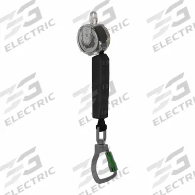 MSA Self Retracting Lifeline: Aluminum Swivel Snap Hook Anchor, 10 ft Line - Personal SRLs