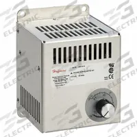 HOFFMAN Enclosure Heater: Fan Forced, 200 W Watt, Single Phase, 230V AC, Thermostat Included (MPN DAH2002A). Key specifications — Heater Type: Fan Forced; Includes Thermostat: Thermostat Included; Brand: HOFFMAN; Operating Voltage: 230V AC; Phase: Single.