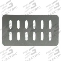 VERTX Double Adaptor Panel: Gray, Hook-and-Loop, Hook-and-Loop Closure (MPN VTX5125GF). Key specifications — attr188437: Gray; attr188438: Hook-and-Loop.
