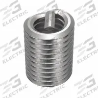 HELI-COIL Helical Insert: Tanged Tang Style, Free-Running, #10-32 Thread Size, Plain, Plain, 100 PK (MPN A1191-3CN380). Key specifications — attr798694: 18-8; attr798710: Right Hand; attr798707: #10-32; attr798676: Metal; attr798705: Inch; attr798675: HELI-COIL; attr798708: 200,000 to 250,000 psi; attr798713: Fine.