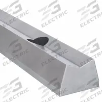 THOMSON Linear Shaft Support Rail: 1 1/2 in Shaft Dia, 24 in Lg, Black Oxide, Steel (MPN LSR24-PDL24). Key specifications — attr111735: THOMSON; attr111741: Black Oxide.
