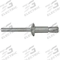 Blind Rivet,1.875 in L,0.25 in dia,PK100: Inch, 1 7/8 in Overall Lg, 9/16 in Body Lg, Dome, 100 PK (MPN 5RLR1). Key specifications — Brand: APPROVED VENDOR.