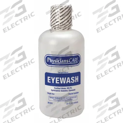 PHYSICIANSCARE Single Use Eyewash Bottle: 1 No. of Bottles Included - Supplemental Eyewash Bottles