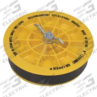 CHERNE Pipe Plug: Wing Nut, End of Pipe, For 8 in Pipe, Natural Rubber Plug (MPN 270270). Key specifications — Handle Material: Zinc; Plate Material: ABS; Included Water Fill Port/Hose: Not Included.
