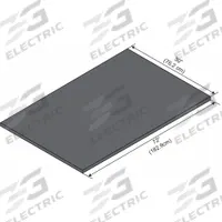INSTOCK Work Surfaces: 6 ft Overall Lg, 30 in Overall Wd, 1 in Countertop Thick, Black, Epoxy (MPN GRLE7230-1). Key specifications — Brand: INSTOCK; Color: Black; Material: Epoxy.