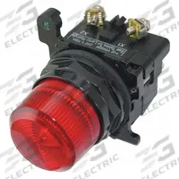 EATON Indicating Light: 30 mm Panel Mounting Size, Red, Fresnel, 1250T Series (MPN 10250T197HLRP24). Key specifications — Brand: EATON; Series: 1250T.