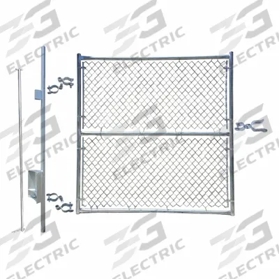 TRAFFIX DEVICESVIZCON Water Wall Fence Gate: 6 ft Overall Ht, 6 ft, 6 ft Overall Lg - Jersey Barrier Gates & Fences