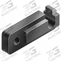 Conveyor Roller Mounting Bracket: 18 mm W, Black, 15 Series, 30 Series, 40 Series, 45 Series (MPN 0932007-16S01). Key specifications — Brand: FATH INC.; Application: Bulk Conveying.