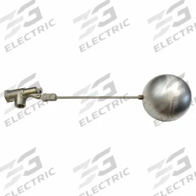 BOB Float Valve Assembly: For Water Media, Angle Valve Body, Cylindrical, Horizontal Piping - General Service Float Valve Assemblies