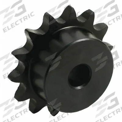 TRITAN Roller Chain Sprocket: One-Sided Hub, For Single Strands, 41, 14 Teeth - Size 41 Plain-Bore Roller Chain Sprockets