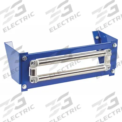 COXREELS Roller Guide: For 1125 Series/1275 Series Reel Series, Stainless Steel - 4-Way Bottom Roller Guide Assemblies for Hose Reels