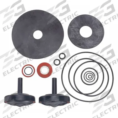 Watts Backflow Preventer Repair Kit: Complete Rubber Parts Kit, 6LL73 - Repair Kits & Parts for Watts Backflow Preventers