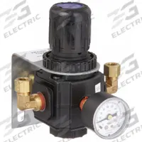 JOHNSON CONTROLS Compressed Air Regulator: Plastic, 3/8 in NPT, 25 cfm, 0 psi to 30 psi, Knob (MPN A-4000-138). Key specifications — attr111664: Yes; attr111400: A-4000; attr111627: JOHNSON CONTROLS.