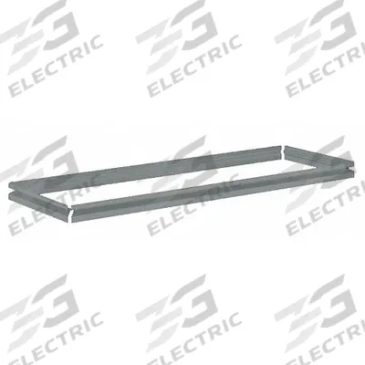 TENNSCO Shelf: 42 in x 15 in, 900 lb Load Capacity, Gray - Open Deck Shelf Kits for Boltless Shelving