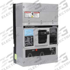 SIEMENS Molded Case Circuit Breaker: 225 A Amps, 65kA at 240V AC, Fixed, Lug, ABC, JXD2-A, 240V AC (MPN JXD23B225). Key specifications — Phase Connection: ABC; Instantaneous Trip: Fixed; Terminal Connection: Lug; Series: JXD2-A; Max. AIR Rating: 65kA at 240V AC.