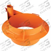 FALLTECH Manhole Sleeve: 22 1/2 in, Manhole Mnt, Lower Mast Extension, Orange, Freestanding (MPN 650124MH). Key specifications — Brand: FALLTECH; Color: Orange; Confined Space Component: Universal Joint Assembly; Compatible Component: Lower Mast Extension; Material: Aluminum; Mounting Type: Freestanding.