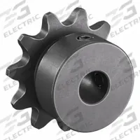 TSUBAKI Single Strand Sprocket: 35, For 3/8 in Chain Pitch, 3/8 in Bore Dia, 11 Teeth, Steel (MPN 35B11F-3/8). Key specifications — Brand: TSUBAKI.