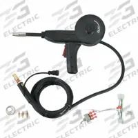 LINCOLN ELECTRIC Spool Gun: Magnum Pro 100SG, 130 A Max Amperage, 0.035 in, 10 ft Cable Lg (MPN K4360-1). Key specifications — For Gas Type: Ar (Argon); MIG Gun Model: K4360-1; For Rear Connection Type: 8-Pin.