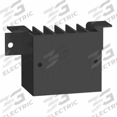 SCHNEIDER Heat Sink: Panel Heat Sink Mounting, Aluminum - Relay Heat Sinks
