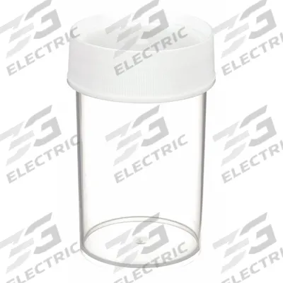 APPROVED VENDOR Laboratory Jar: Polycarbonate, Polypropylene, 8.5 fl oz, 64 mm Body Dia - Polycarbonate Lab Jars