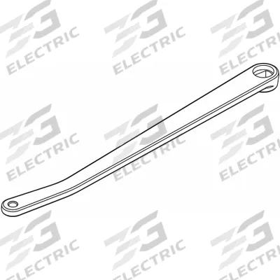 LCN Door Closer Arm: Aluminum (MPN 2210-3077T RH AL) - Replacement Arms