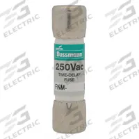 BUSSMANN Fuse: FNM Series, Midget, Time-Delay, 1.5 A, 250 V AC, 13/32 in x 1 1/2 in, Non-Indicating (MPN FNM-1-1/2). Key specifications — Series: FNM; Brand: BUSSMANN.