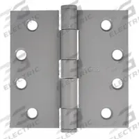 BEST Butt Hinge: Steel, Full Mortise, 2 in Leaf Wd (MPN F179NRP 4 5X4 5 DOOR HINGE P STL). Key specifications — Removable Pin: No; Bearing Type: Plain; Material: Steel.