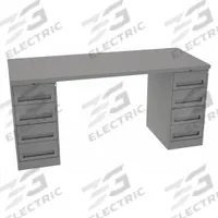 TENNSCO Workbench: Fixed Ht, Steel, 72 in x 30 in, 1,800 lb Overall Load Capacity, Gray (MPN MWB-1-3072S). Key specifications — Brand: TENNSCO.
