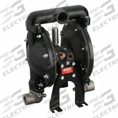 ARO Double Diaphragm Pump: Aluminum Body, 3/4 in NPT, 35 gpm, 270 ft Max. Head - Blending AODD Pumps