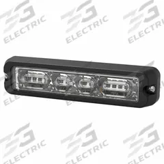 CODE 3 Vehicle Directional Light Bar: Perimeter Flashing Warning Light, Blue/Red, 7.7 W Watt, Clear (MPN CD5031RB). Key specifications — Brand: CODE 3; Lens Color: Clear; Number of Flash Patterns: 69; Installation Type: Permanent; Operating Voltage: 12-24V DC; Light Class Rating: SAE Class 1.
