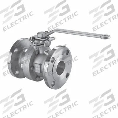 KECKLEY Manual Two-Way Ball Valve: 8 in, 316 Stainless Steel, Straight, Class 150 Flange - Stainless Steel Ball Valves