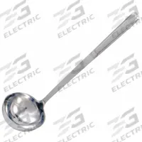 CRESTWARE Ladle: 4 oz Capacity, Stainless Steel, Silver, 13 in Overall Lg, Polished, BUF9, Silver. Key specifications — Manufacturer Part Number: BUF9; Color: Silver; Material: Stainless Steel; NSF Certified: No; Product Type: Ladle; Brand: CRESTWARE.
