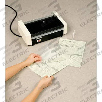 IDESCO Laminating Machine: Hot Lamination, 14 1/2 in Wd, 4 1/2 in Ht, 9 in Dp - Laminating Machines