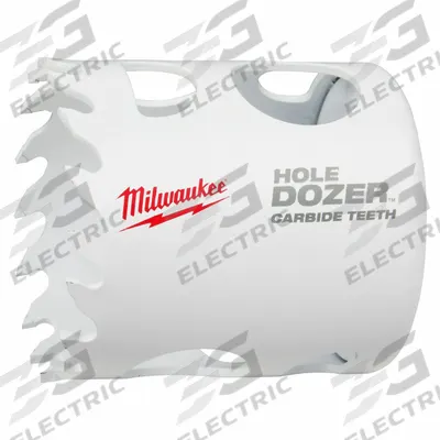 MILWAUKEE Hole Saw: 1 3/4 in Saw Dia., 4 Teeth per Inch, 1 5/8 in Max. Cutting Dp - Multi-Material-Cutting Hole Saws without Arbor