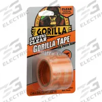 GORILLA Repair Tape: 1 1/2 in Wd, 5 yd Lg, 7 mil Thick, Transparent, Ethylene Copolymer Film, Rubber (MPN 6015002). Key specifications — attr1244259: GORILLA; attr1244268: Single-Sided; attr1244273: ASTM; attr1244282: Ethylene Copolymer Film; attr1244288: General Maintenance and Repair; attr1244299: Indoor/Outdoor.