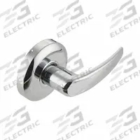 CAL-ROYAL Door Lever Lockset: Privacy Lever Locksets, Chrome, ADA Compliant (MPN AG20-26D). Key specifications — Ligature Resistance: Not Ligature-Resistant; Brand: CAL-ROYAL; Lockset Function ANSI Code: F76; Visual Indicator Message: No Message; Lockset Style: Rose; ADA Compliant: Yes; Finish: Satin Chromium-Plated.