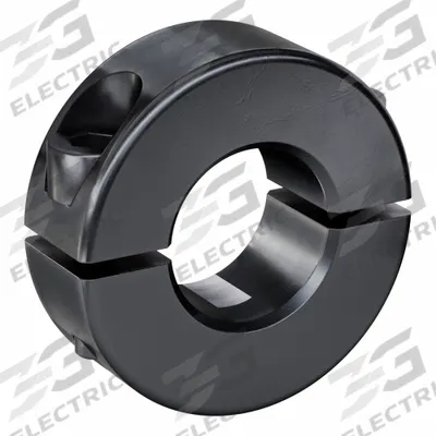 RULAND MANUFACTURING Shaft Collar: 2-Piece, Metric, Round, Clamp-On, 17 mm Bore Dia - Steel Shaft Collars